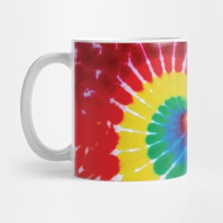 Mini Spiral Crumble Rainbow Tie Dye Mug